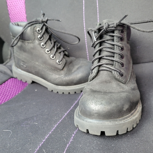 TODDLER 10 TIMBERLAND® PREMIUM 6-INCH WATERPROOF BOOTS in Black - Picture 1 of 8